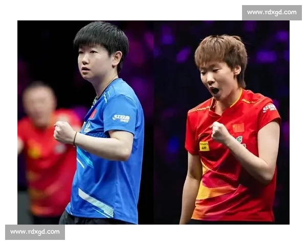 孙颖莎王曼昱中央机关赛正手对轰：20 拍神仙球引爆全场